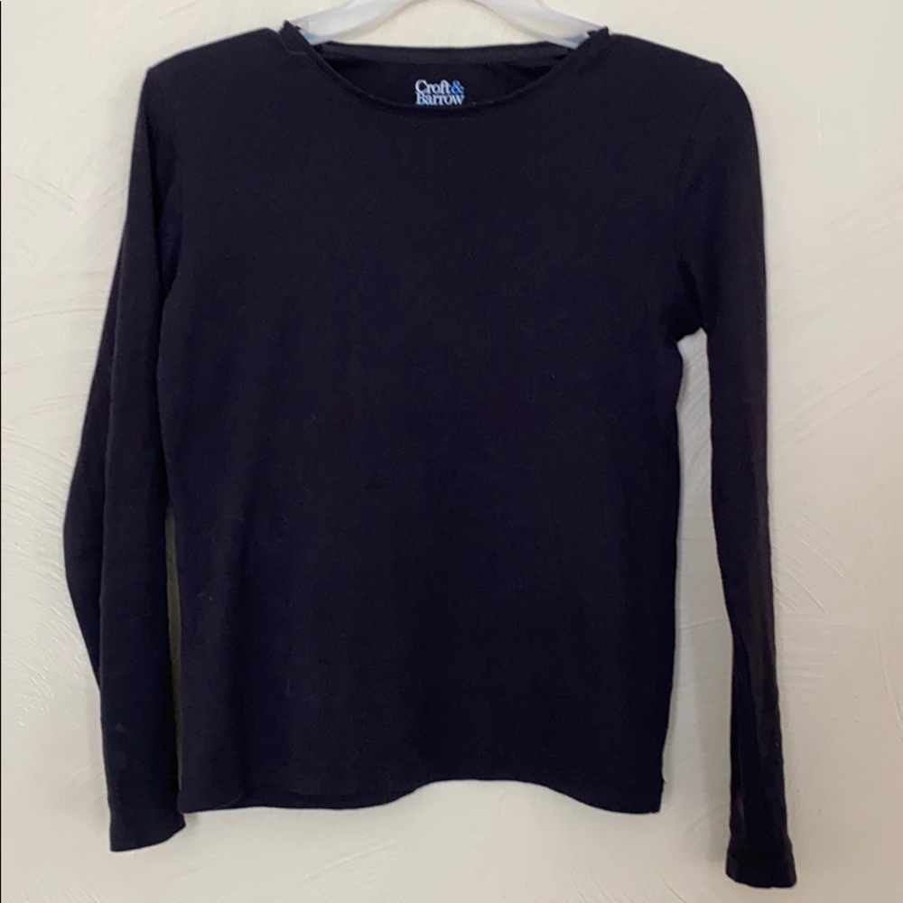 Long sleeve black shirt- NWT!